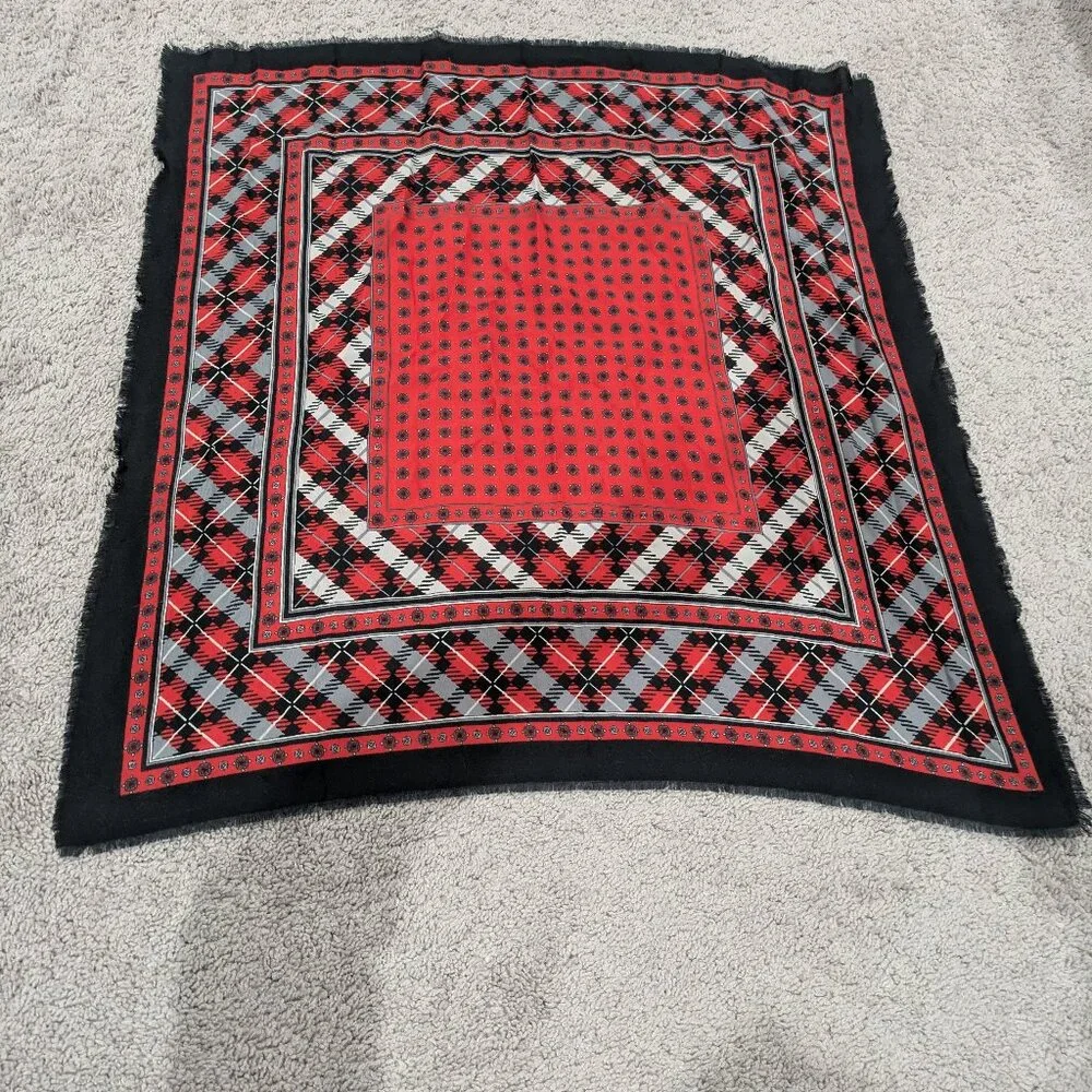 Red and Black‎ Scarf